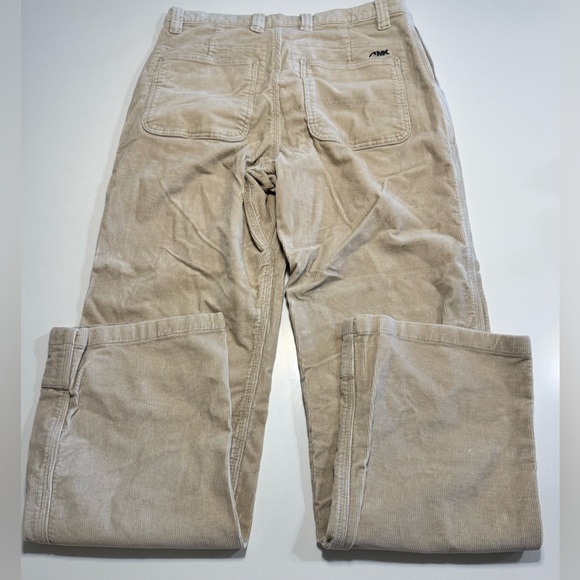 Mountain Khakis Tan Corduroy Pants Sz 34x35 Men's Baggy Straight Leg Durable - Picture 2 of 12